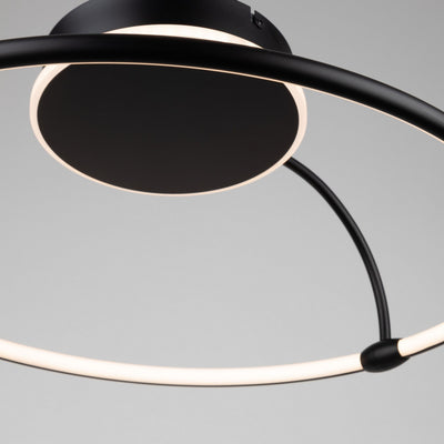 Halo Open Semi Flush Ceiling Light