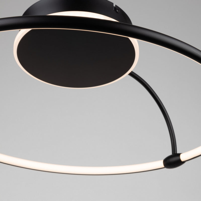 Halo Open Semi Flush Ceiling Light