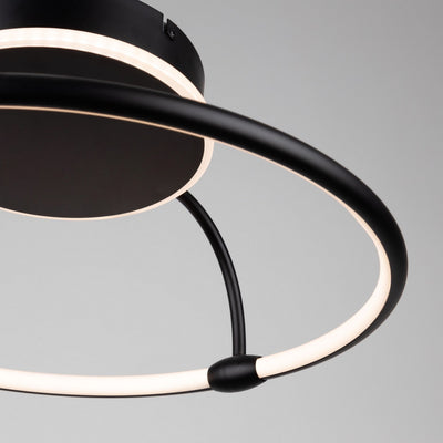 Halo Semi Flush Ceiling Light