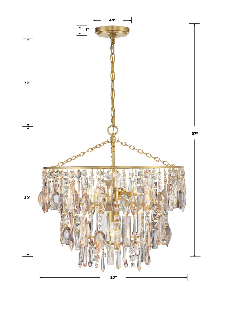 Elsa Tiered Pendant