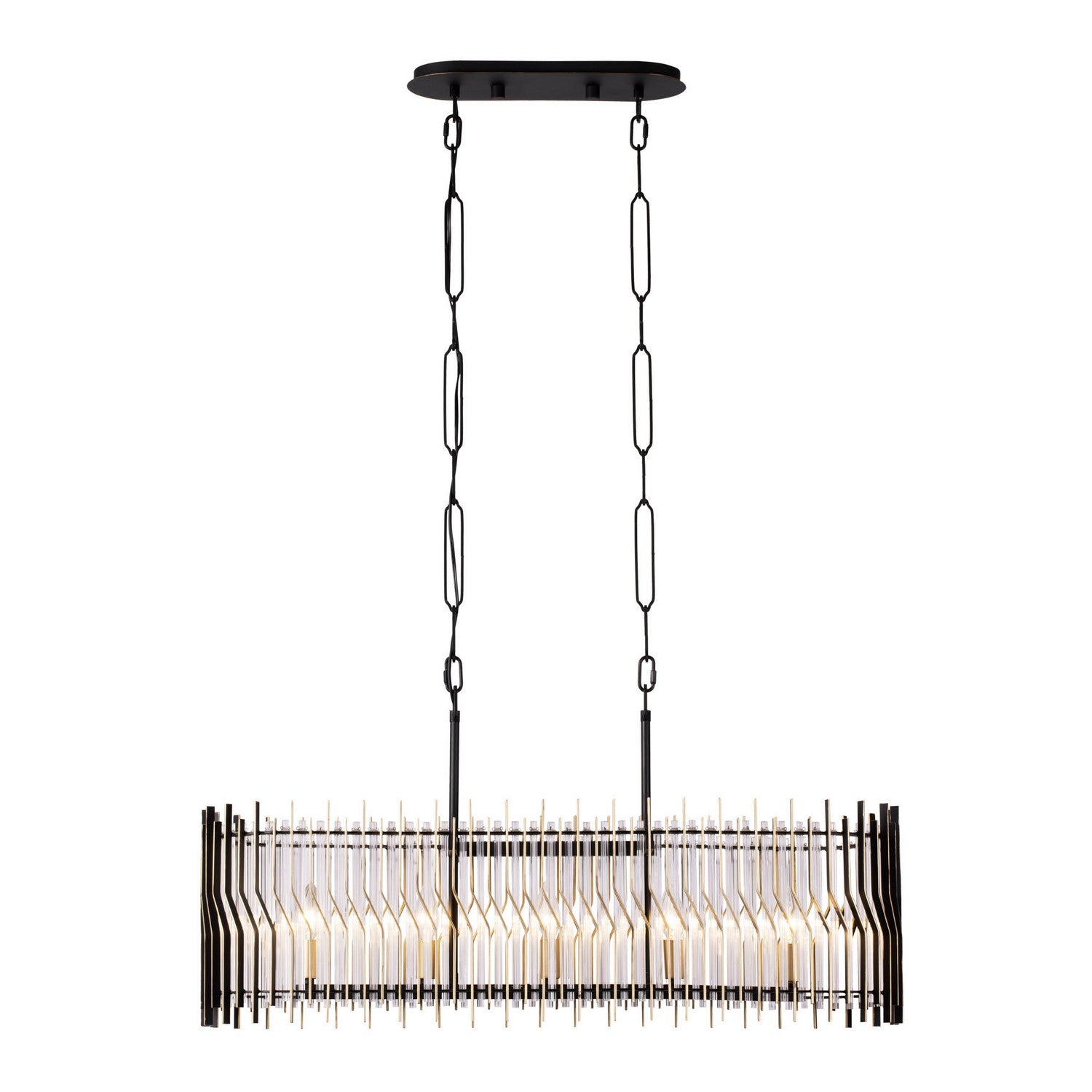 Park Row Linear Pendant - 393N05MBFG by Varaluz from Cleveland Lighting