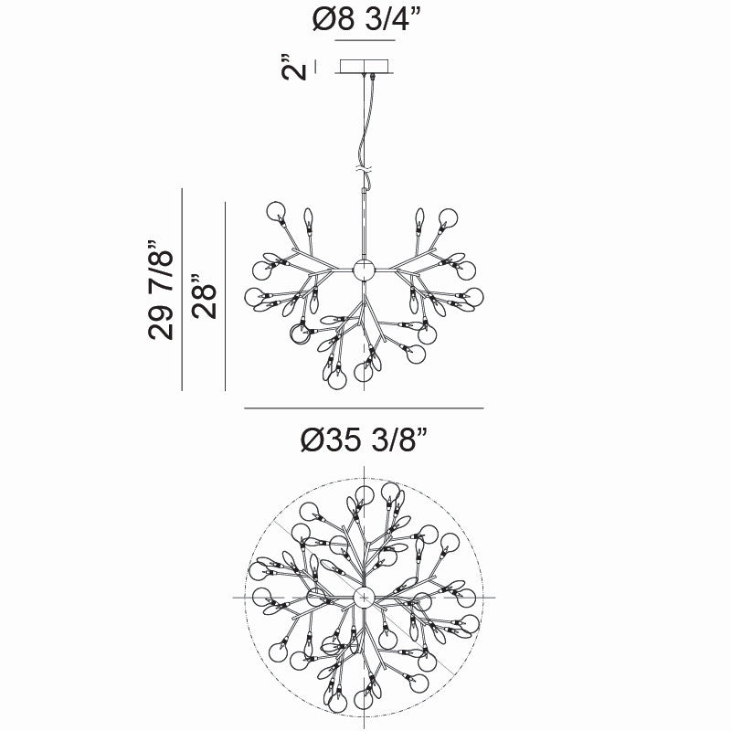 Hydragea Bloom Pendants