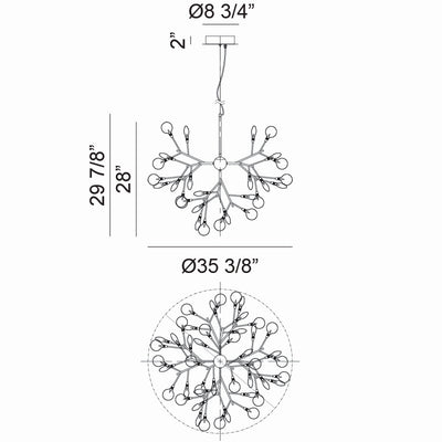 Hydragea Bloom Pendants