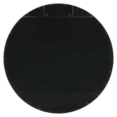Junius Large Gold Round Mirror