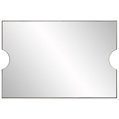 Ticket Gold Vanity Mirror
