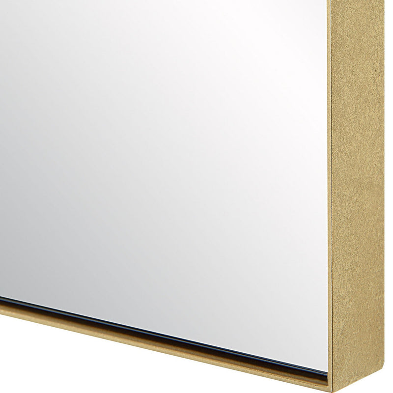 Ticket Gold Vanity Mirror