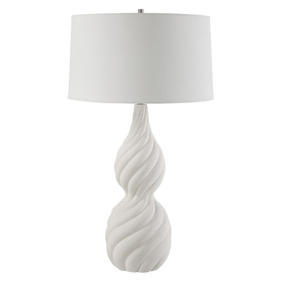 Twisted Swirl Twisted Swirl White Table Lamp