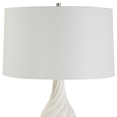 Twisted Swirl Twisted Swirl White Table Lamp