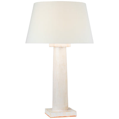Visual Comfort Signature - CHA 8605GWC-L - LED Table Lamp - Colonne - Glossy White Crackle