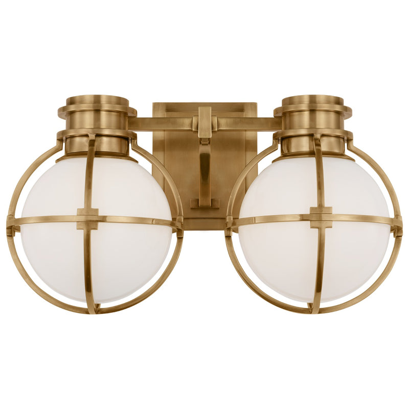 Visual Comfort Signature - CHD 2484AB-WG - LED Wall Sconce - Gracie - Antique-Burnished Brass