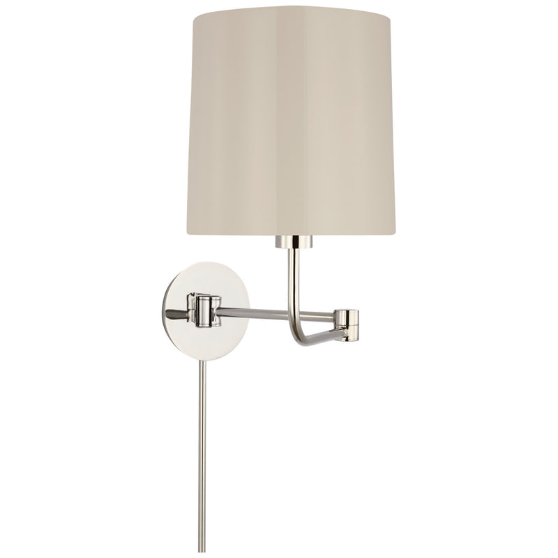 Visual Comfort Signature - BBL 2095PN-CW - LED Swing Arm Wall Light - Go Lightly - Polished Nickel