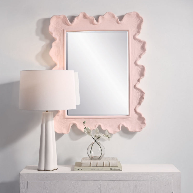 Sea Pink Mirror