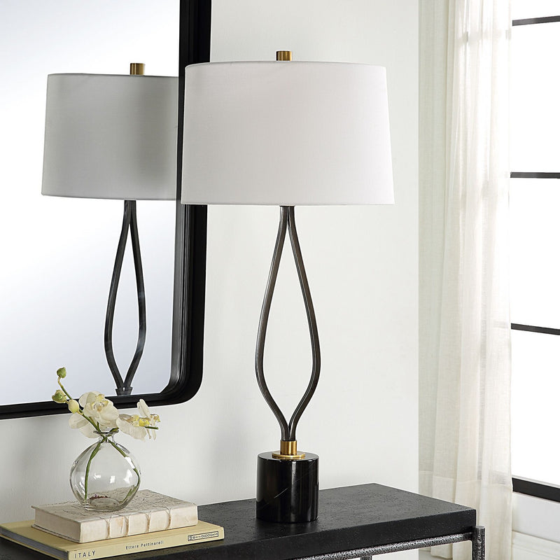 Separate Iron Table Lamp