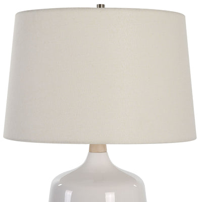 Opal Gloss White Table Lamp
