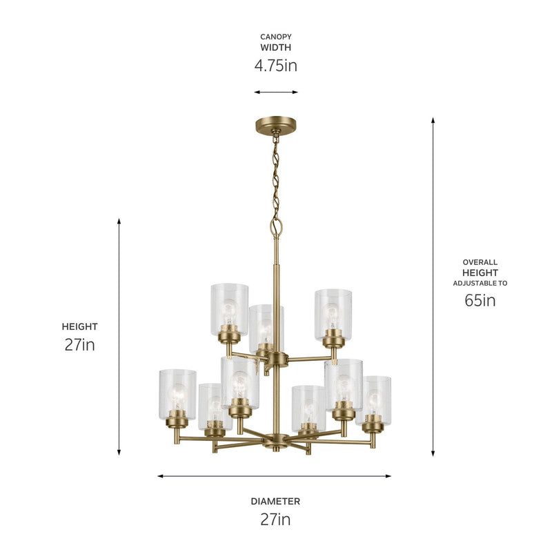 Winslow 2 Tier Chandelier