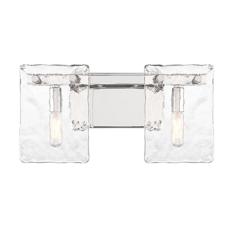 Savoy House - 8-8204-2-109 - Two Light Bathroom Vanity - Genry - Polished Nickel