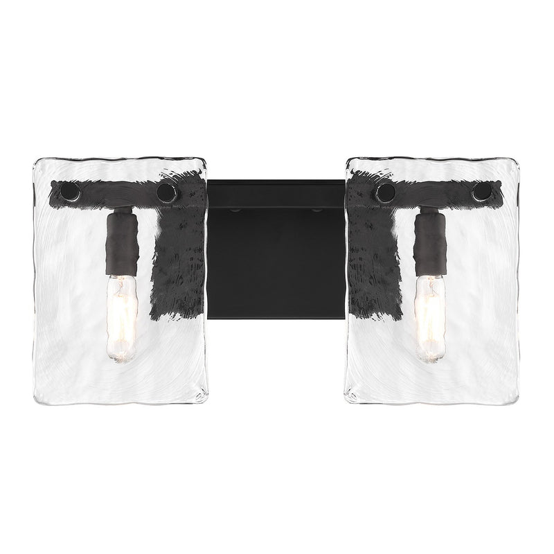Savoy House - 8-8204-2-BK - Two Light Bathroom Vanity - Genry - Matte Black