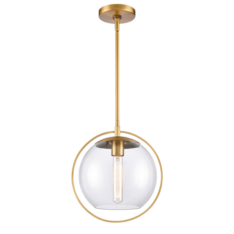 ELK Home - 90101/1 - One Light Mini Pendant - Circumference - Lacquered Brass