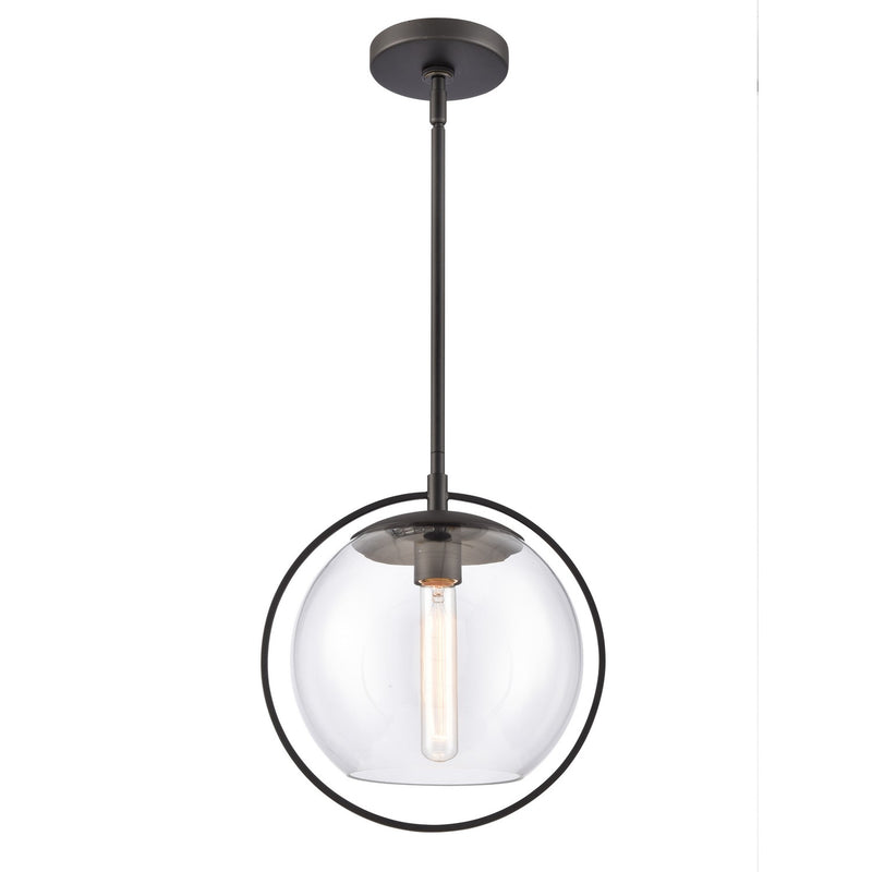 ELK Home - 90111/1 - One Light Mini Pendant - Circumference - Matte Black