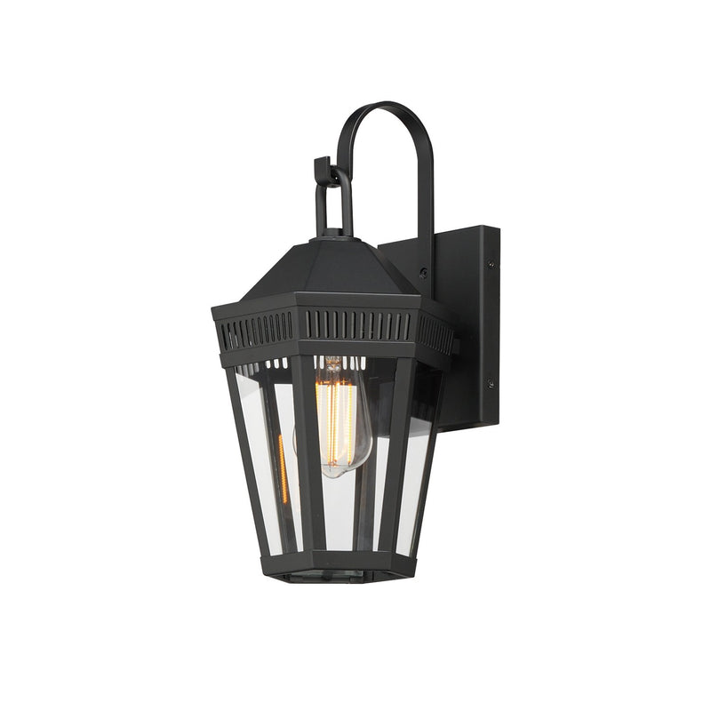 Maxim - 30591CLBK - One Light Outdoor Wall Sconce - Oxford - Black