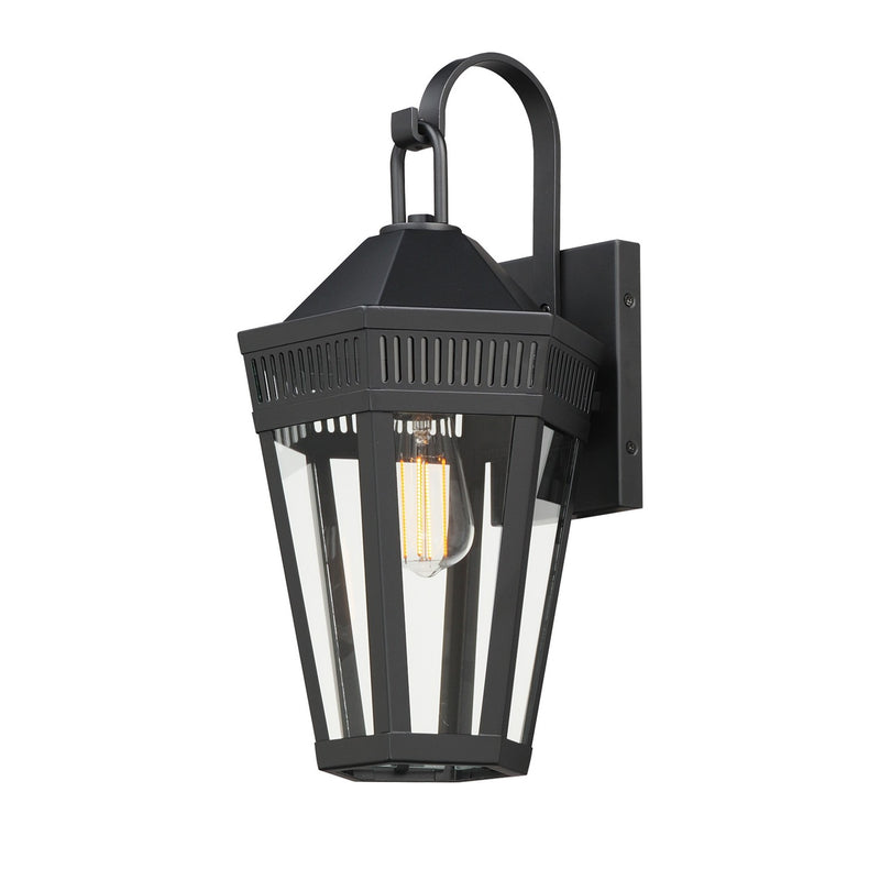 Maxim - 30592CLBK - One Light Outdoor Wall Sconce - Oxford - Black