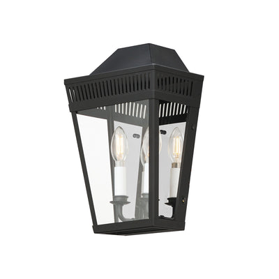 Maxim - 30593CLBK - Two Light Outdoor Wall Sconce - Oxford - Black