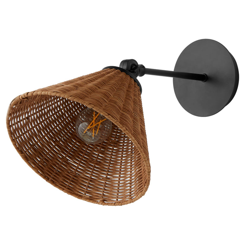 Wicker Wall Sconce