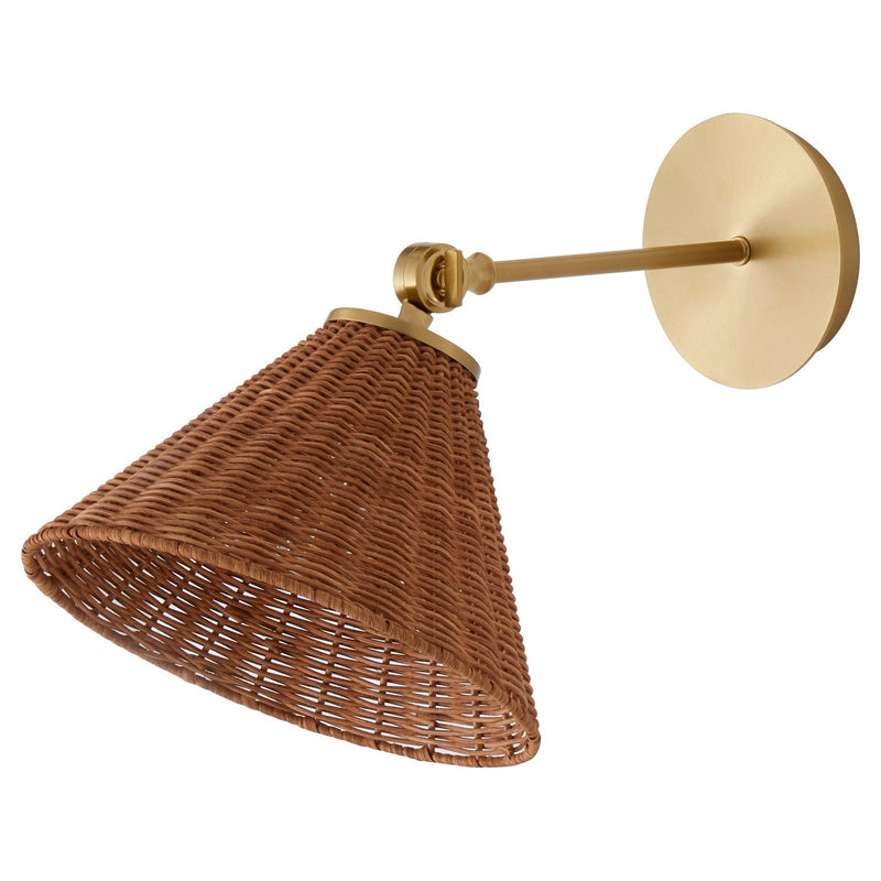 Wicker Wall Sconce