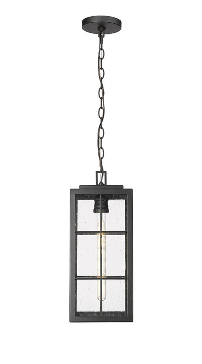 Millennium - 10831-PBK - One Light Outdoor Hanging Lantern - Jaxson - Powder Coated Black