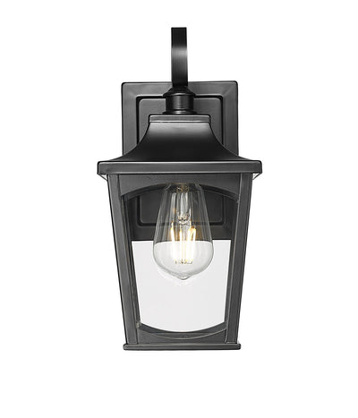 Millennium - 10901-PBK - One Light Outdoor Wall Sconce - Curry - Powder Coated Black
