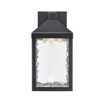 Millennium - 72001-PBK - LED Outdoor Wall Sconce - Aaron - Powder Coated Black