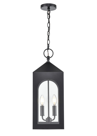 Millennium - 7832-PBK - Two Light Outdoor Hanging Lantern - Bratton - Powder Coated Black