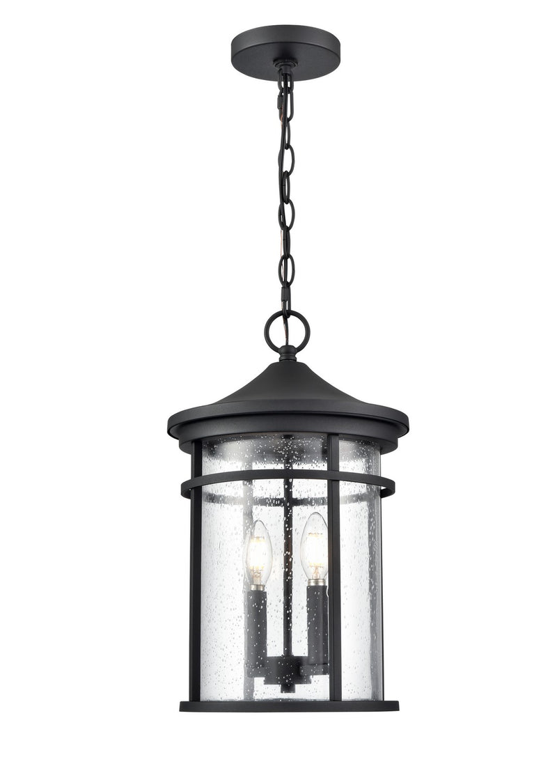 Millennium - 91342-TBK - Two Light Outdoor Hanging Lantern - Namath - Textured Black