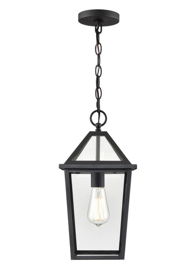 Millennium - 91401-TBK - One Light Outdoor Hanging Lantern - Eston - Textured Black