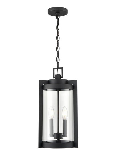 Millennium - 91532-TBK - Two Light Outdoor Hanging Lantern - Ellway - Textured Black