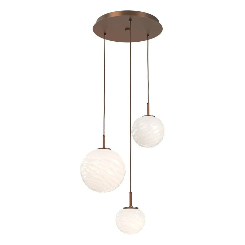Gaia Round LED Multi Light Pendant