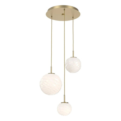 Gaia Round LED Multi Light Pendant