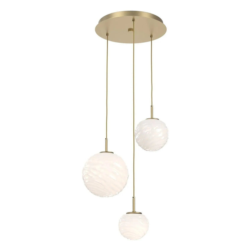 Gaia Round LED Multi Light Pendant