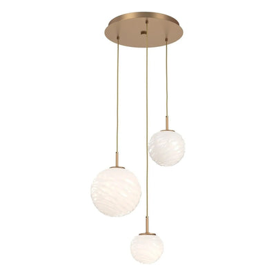 Gaia Round LED Multi Light Pendant