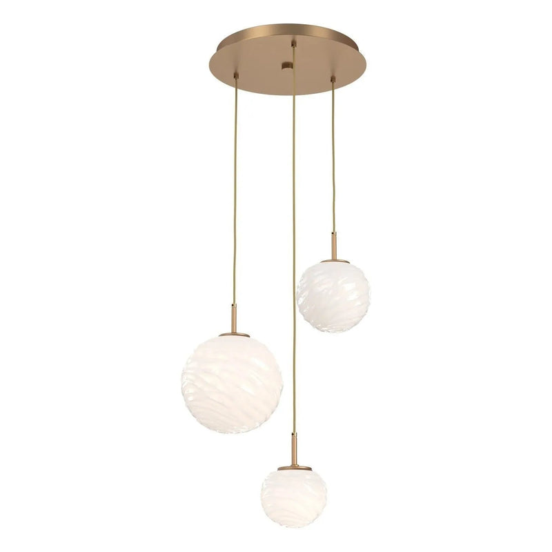 Gaia Round LED Multi Light Pendant