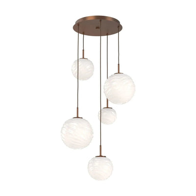 Gaia Round LED Multi Light Pendant