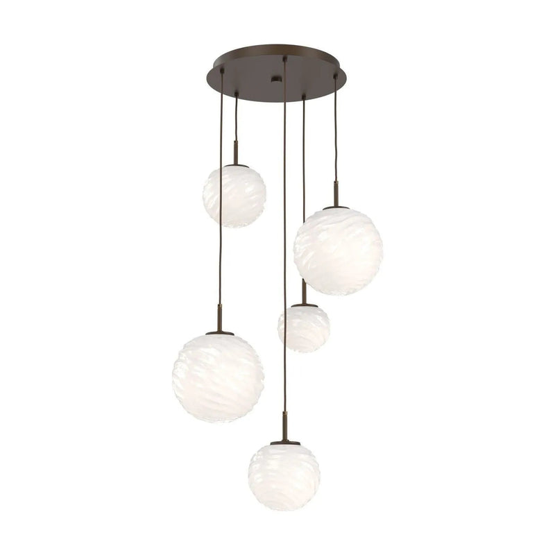 Gaia Round LED Multi Light Pendant
