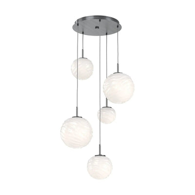 Gaia Round LED Multi Light Pendant