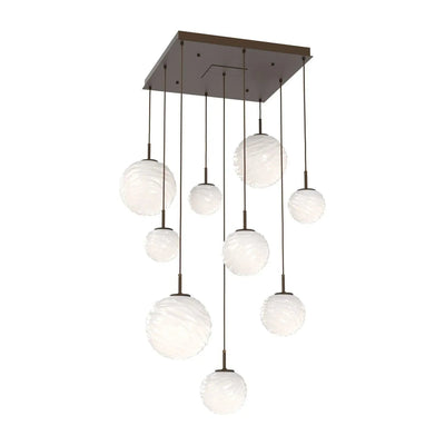 Gaia Square LED Multi Light Pendant