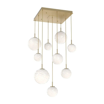 Gaia Square LED Multi Light Pendant