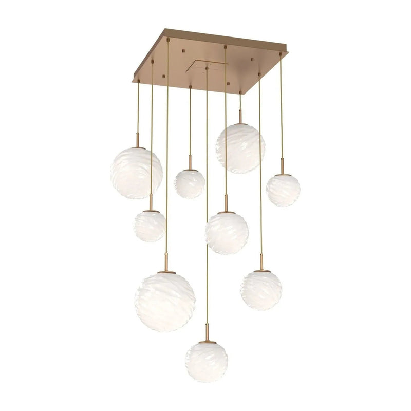 Gaia Square LED Multi Light Pendant