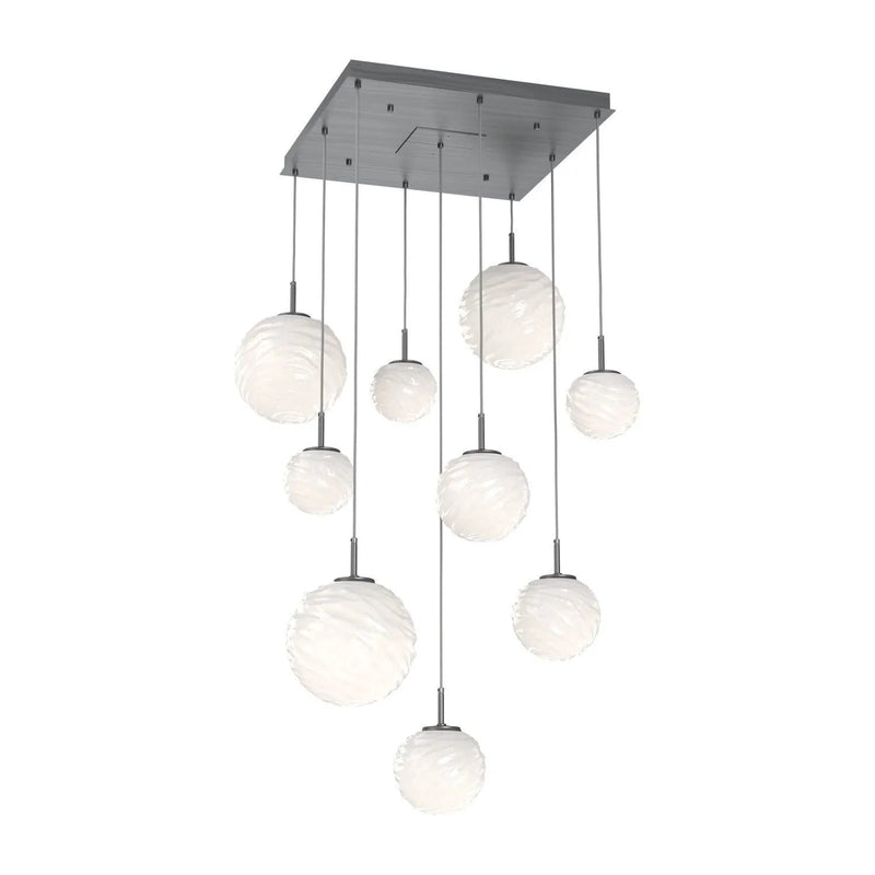 Gaia Square LED Multi Light Pendant