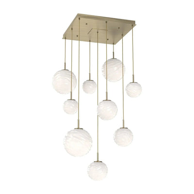 Gaia Square LED Multi Light Pendant