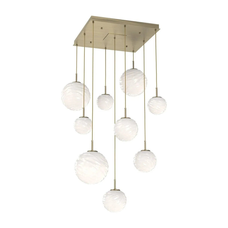 Gaia Square LED Multi Light Pendant