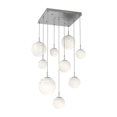 Gaia Square LED Multi Light Pendant